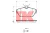 NK 221964 Brake Pad Set, disc brake
