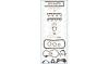 AJUSA 51002800 Full Gasket Set, engine
