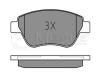 MEYLE 0252398217/W (0252398217W) Brake Pad Set, disc brake