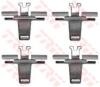 TRW PFK180 Accessory Kit, disc brake pads