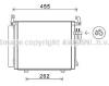 AVA QUALITY COOLING HY5241 Condenser, air conditioning