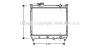 AVA QUALITY COOLING SZA2033 Radiator, engine cooling