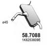 ASSO 58.7088 (587088) End Silencer