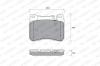 WEEN 151-1297 (1511297) Brake Pad Set, disc brake