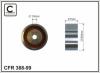 CAFFARO 388-99 (38899) Deflection/Guide Pulley, timing belt