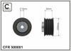 CAFFARO 500001 Deflection/Guide Pulley, v-ribbed belt