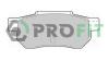 PROFIT 5000-0621 (50000621) Brake Pad Set, disc brake