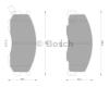 BOSCH 0986AB2333 Brake Pad Set, disc brake