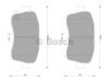 BOSCH 0986AB2778 Brake Pad Set, disc brake