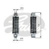 GATES T39151 Vibration Damper, v-ribbed belt