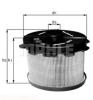 KNECHT KX84D Fuel filter