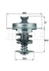BEHR TX6783D Thermostat, coolant
