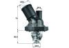 BEHR TI20082 Thermostat, coolant