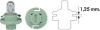 MAGNETI MARELLI PBX42W12 Bulb, instrument lighting; Bulb