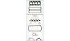 AJUSA 50172400 Full Gasket Set, engine