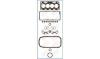 AJUSA 50173100 Full Gasket Set, engine