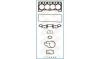 AJUSA 52003100 Gasket Set, cylinder head