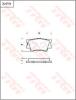 TRW GDB7714 Brake Pad Set, disc brake