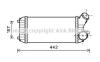 AVA QUALITY COOLING FD4472 Intercooler, charger