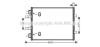 AVA QUALITY COOLING OL5480 Condenser, air conditioning