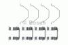 BOSCH 1987474353 Accessory Kit, disc brake pads