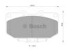 BOSCH 0986AB2280 Brake Pad Set, disc brake