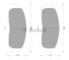 BOSCH 0986AB2381 Brake Pad Set, disc brake