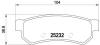 BREMBO P10053 Brake Pad Set, disc brake