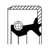 CORTECO 01025712B Shaft Seal, differential