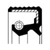 CORTECO 07016380B Shaft Seal, differential
