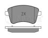 MEYLE 0252518419/W (0252518419W) Brake Pad Set, disc brake