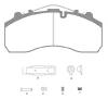 ROADHOUSE 263720 Brake Pad Set, disc brake