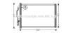 AVA QUALITY COOLING MSA5605 Condenser, air conditioning
