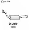 ASSO 36.2010 (362010) Front Silencer