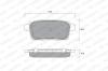 WEEN 151-2572 (1512572) Brake Pad Set, disc brake