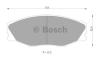 BOSCH 0986AB2025 Brake Pad Set, disc brake
