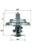 BEHR TX2587D Thermostat, coolant