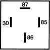 HELLA 4RA965400-017 (4RA965400017) Relay, main current