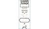 AJUSA 50213500 Full Gasket Set, engine