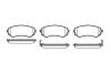 REMSA 23502 Brake Pad Set, disc brake