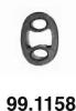 ASSO 991158 Holder, exhaust system