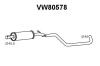 VENEPORTE VW80578 Middle Silencer