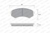 WEEN 151-2221 (1512221) Brake Pad Set, disc brake