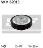 SKF VKM62013 Tensioner Pulley, v-ribbed belt