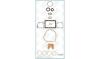 AJUSA 50017500 Full Gasket Set, engine