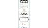 AJUSA 50236100 Full Gasket Set, engine