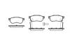 REMSA 0233.12 (023312) Brake Pad Set, disc brake