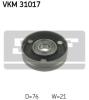 SKF VKM31017 Deflection/Guide Pulley, v-ribbed belt