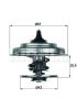 BEHR TX1871D Thermostat, coolant