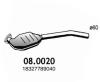ASSO 08.0020 (080020) Catalytic Converter